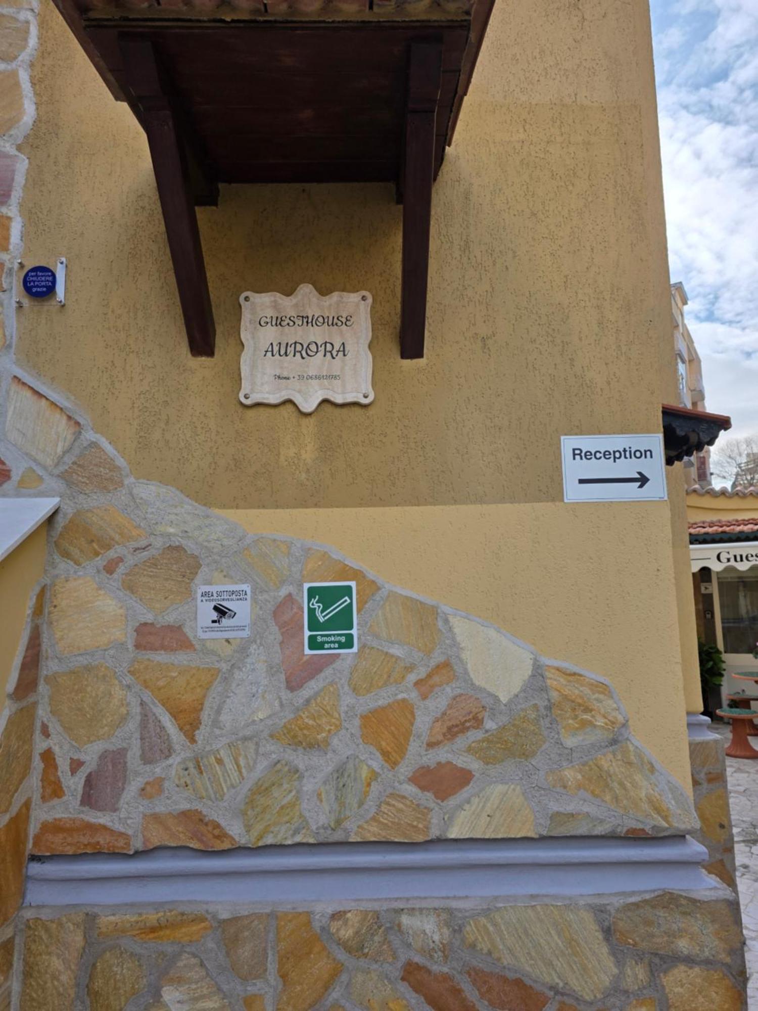 Guesthouse Aurora A.E. Roma Exterior foto